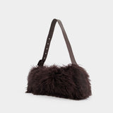Sac À Bandoulière Etienne Small - AMI Paris - Cuir - Marron