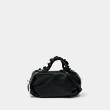 Sac Porté Épaule Mini Biker Frill - Simone Rocha - Cuir - Noir