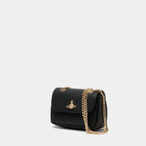 Sac À Main Small Chain - Vivienne Westwood - Cuir - Noir