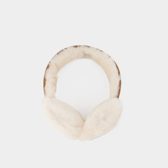 Cache Oreilles W - UGG - Cuir - Marron