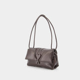 Sac À Main Voulez Vous - AMI Paris - Cuir - Marron