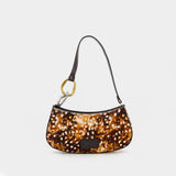 Sac Porté Épaule Ollie - Staud - Cuir - Marron