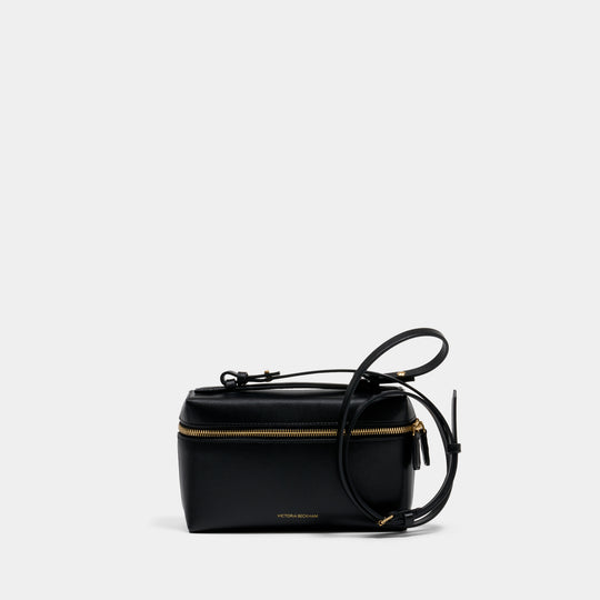 Sac À Bandoulière Vanity - Victoria Beckham - Cuir - Noir