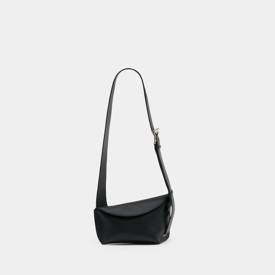 Sac À Bandoulière T-Bar Sling - Alexander McQueen - Cuir - Noir