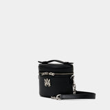 Sac À Bandoulière Nano Vanity - Amiri - Cuir - Noir
