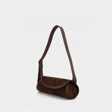 Sac Porté Épaule Cannolo Small - Jil Sander - Cuir - Marron