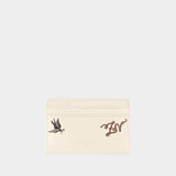Porte-Carte Zv Pass Tattoo - Zadig & Voltaire - Cuir - Ivoire