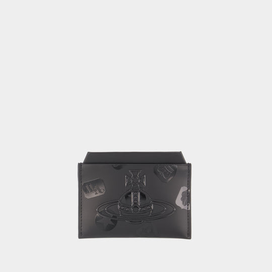 Porte-Carte - Vivienne Westwood - Cuir - Noir