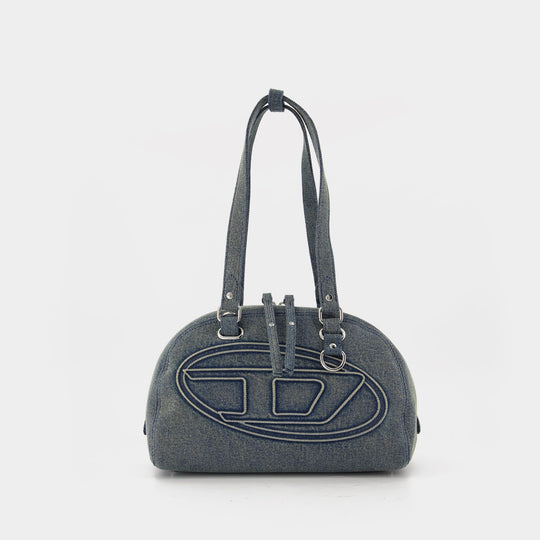 Sac Porté Épaule 1DR Dome Soft - DIESEL - Coton - Bleu