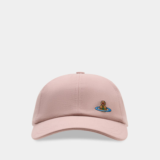 Casquette Baseball Uni - Vivienne Westwood - Coton - Rose