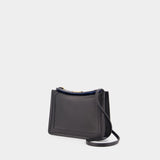 Sac À Bandoulière Compagnon 16 Asymetrical - Lanvin - Cuir - Noir