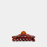 Barrettes Lolita - Rouje - Acétate - Rouge