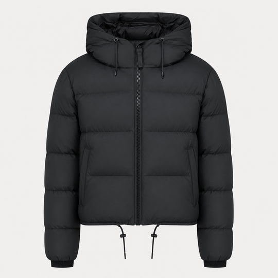 Veste Alta Short Puffer Jacket W3t3 - RAINS - Synthétique - Noir