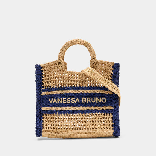 Sac À Main Panier Pm - Vanessa Bruno - Raphia - Multi