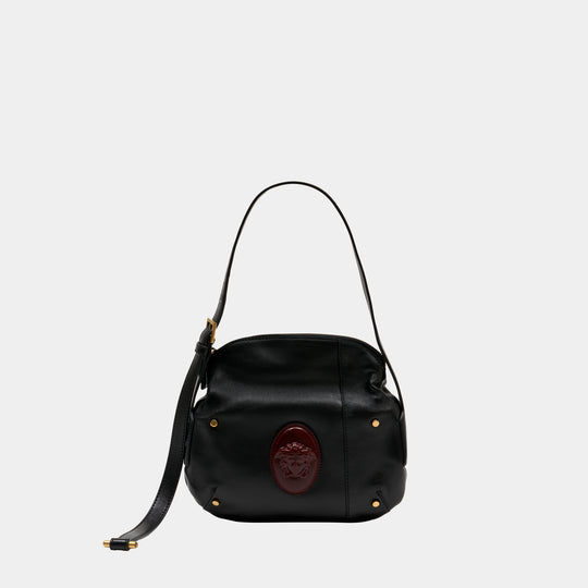 Sac Porté Épaule Mini - Versace - Cuir - Noir