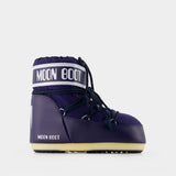 Bottines Icon Low - Moon Boot - Synthétique - Bleu