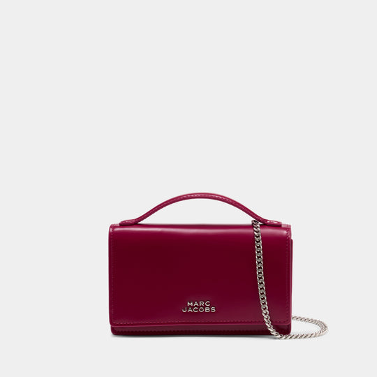 Sac À Bandoulière The Mirror Mini - Marc Jacobs - Cuir - Rose