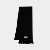 Écharpe - MM6 Maison Margiela - Laine - Noir