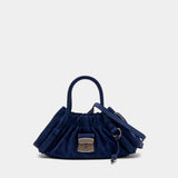 Cabas The Small Satchel - Marc Jacobs - Cuir - Bleu
