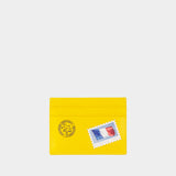 Porte-carte Cash - Balenciaga - Cuir - Jaune