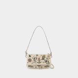 Sac À Bandoulière Rock Nano Tattoo - Zadig & Voltaire - Cuir - Blanc