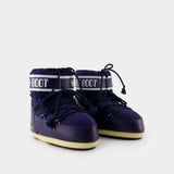 Bottines Icon Low - Moon Boot - Synthétique - Bleu