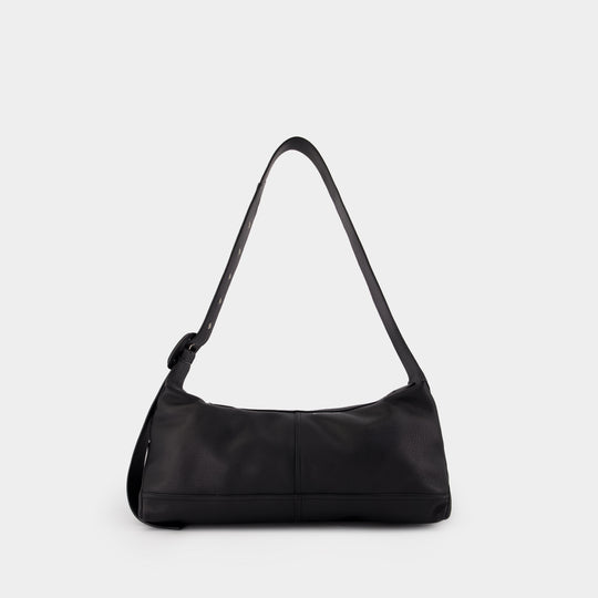 Sac À Bandoulière Etienne Small - AMI Paris - Cuir - Noir