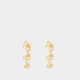 Boucles D'oreilles Bloom Large Dangles - Zimmermann - Métal - Doré
