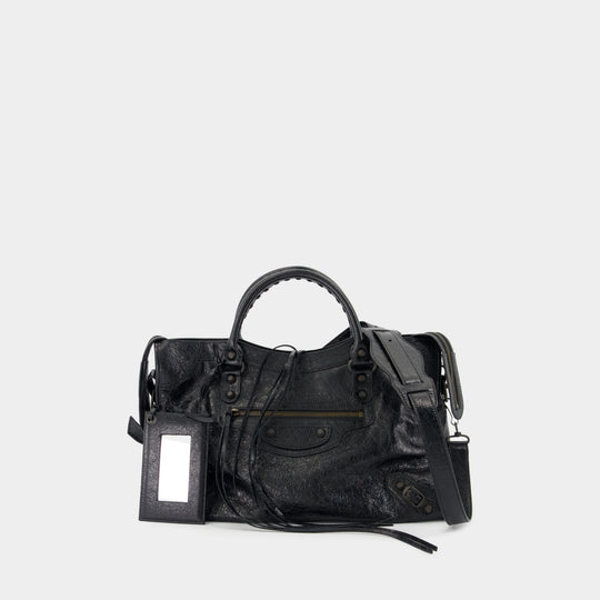 Sac À Main Le City - Balenciaga - Cuir - Noir