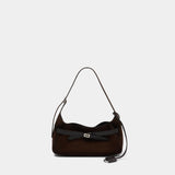 Sac Porté Épaule Bel Air - Balenciaga - Cuir - Marron