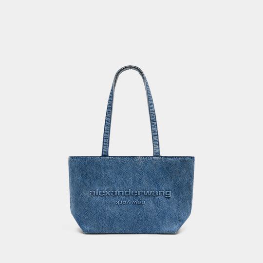 Cabas Punch Medium - Alexander Wang - Coton - Bleu