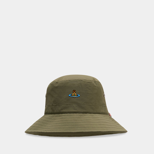 Chapeau Adventure - Vivienne Westwood - Synthétique - Kaki