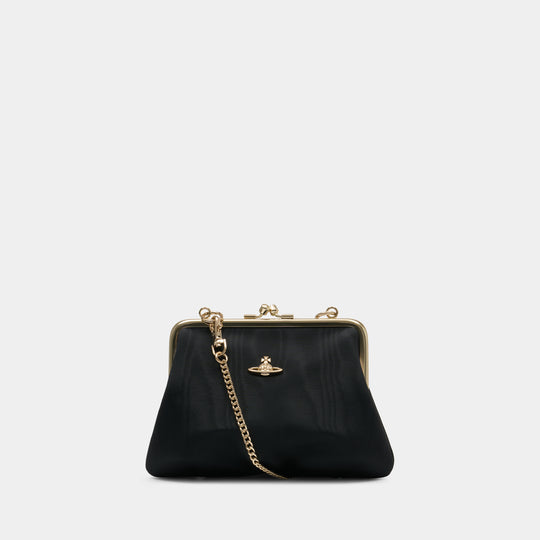 Sac À Main Granny Frame - Vivienne Westwood - Viscose - Noir