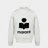 Hoodie Moby Gz - Isabel Marant - Coton - Blanc