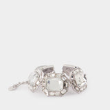 Bracelet Crystal  - SELF PORTRAIT - Perles - Argenté