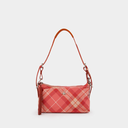 Sac Porté Épaule Emma - Vivienne Westwood - Laine - Rose