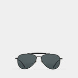 Lunettes De Soleil Sl 864 - Saint Laurent - Métal - Noir