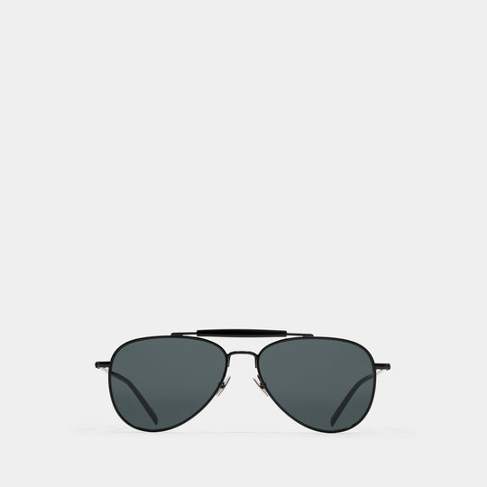 Lunettes De Soleil Sl 864 - Saint Laurent - Métal - Noir