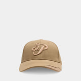 Casquette 3p Cursive Logo - 3.PARADIS - Laine - Beige