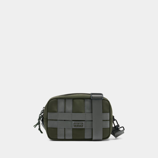 Sac À Bandoulière - Kenzo - Nylon - Kaki