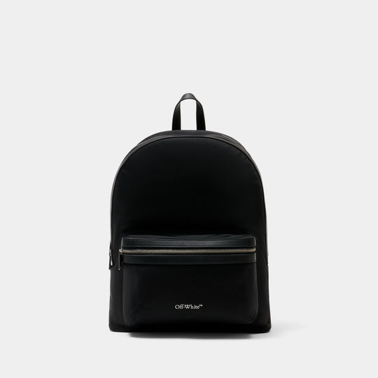 Sac À Dos Core Round - OFF WHITE - Nylon - Noir
