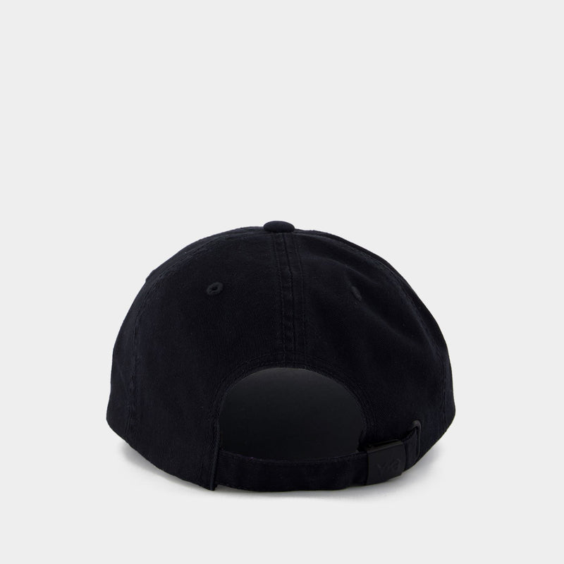 Casquette Graphique - Y-3 - Coton - Noir