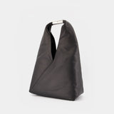 Sac À Main Japanese Media - MM6 Maison Margiela - Cuir - Noir