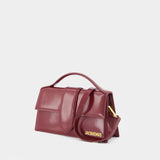 Le Grand Bambino - Jacquemus - Cuir - Bordeaux