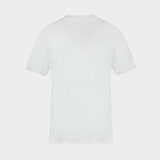 T-Shirt 3p Embroidered - 3.PARADIS - Coton - Blanc