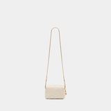 Sac À Bandoulière Fleming Soft - Tory Burch - Cuir - Beige
