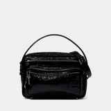 Sac Porté Épaule Camero Camera - Acne Studios - Cuir - Noir