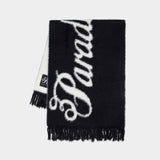 Écharpe Fluffy - 3.PARADIS - Nylon - Noir