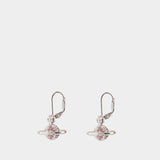 Boucles D'oreilles Small Orb - Vivienne Westwood - Métal - Argenté
