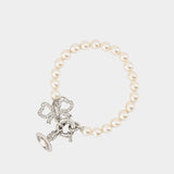 Bracelet Rigoberta Pearl - Vivienne Westwood - Métal - Argenté